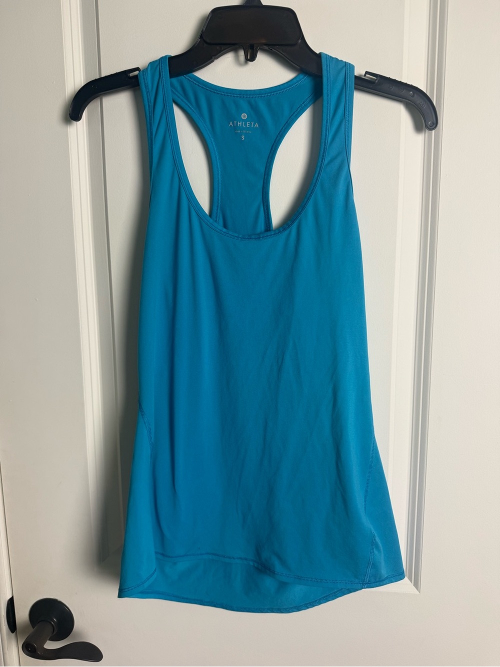 Athleta Bright Teal Racerback Performance Tank